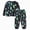 Y102-Black, variant on ORT Kids Christmas Pajamas Xmas Print Graphic Sleepwear Toddler Girls Boys Xmas Graphic Holiday Pjs Sets