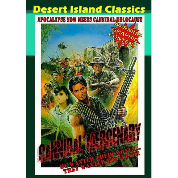 Cannibal Mercenary (DVD), Desert Island Films, Drama