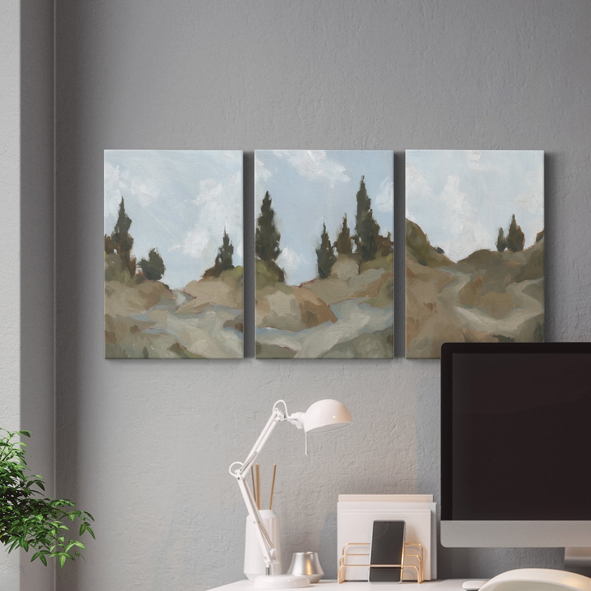 West Fork Hiking Trail I Premium Gallery Wrapped Canvas - Ready to Hang - 40 x 60 Each