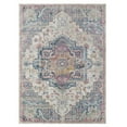thumbnail image 2 of Luxe Weavers Floral Oriental Multicolor 8x10 Area Rug Stain Resistant Carpet, 2 of 7
