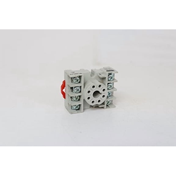 Dayton 5X852 Relay Socket, Standard, Octal, 8 Pin, 15A