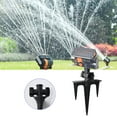 thumbnail image 1 of Upgraded Adjustable Range Sprinkler for Watering Yards And Gardens. Mini Turbine Oscillating Sprinklers Covering A Wide Area + Triangular Interpolation, 1 of 3