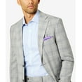 thumbnail image 2 of Tallia Men's Slim Fit Wool Suit Jacket Gray Size 44, 2 of 3