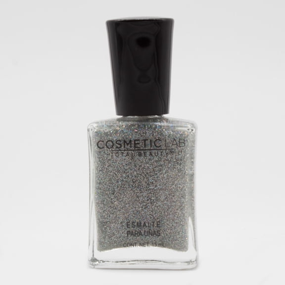 Esmalte Cosmetic Lab Glitter Holo Silver 15 ml