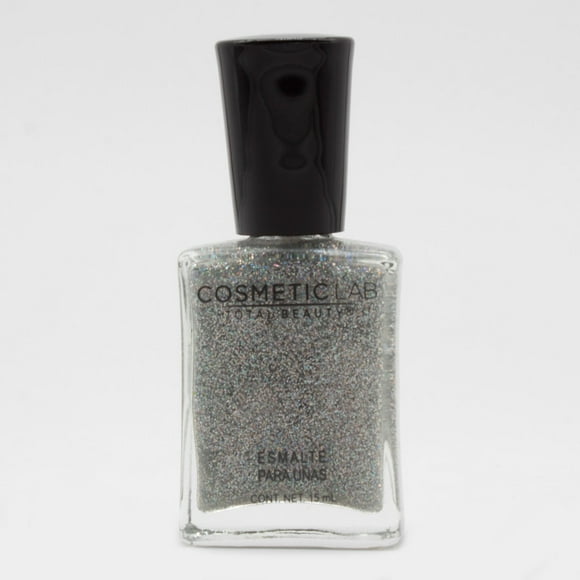 Esmalte Cosmetic Lab Glitter Holo Silver 15 ml