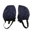 thumbnail image 1 of Protège-jambes 1 Paire Guêtres de Randonnée Fibre de Polyester Imperméables Guêtres de Legging pour Camping Alpinisme Pêche Bleu Marine, 1 of 8