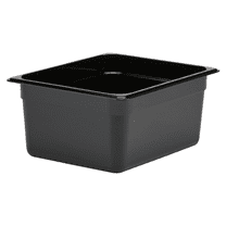 Cambro Food Pan 1/2 X 6" Camwear Black