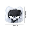 thumbnail image 3 of JoyMoreHome Halloween Fox Mask Cosplay Decoration, Cozy Halloween Mask for Cosplay Party, Masquerade, Stage Show, 3 of 9