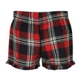 thumbnail image 2 of SF Womens Tartan Frill Shorts, 2 of 4