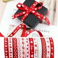 thumbnail image 3 of CSChome DIY Ribbon Love Heart Ribbon – Non fading Elegant Pattern DIY Festival Decoration (10mm), 3 of 7