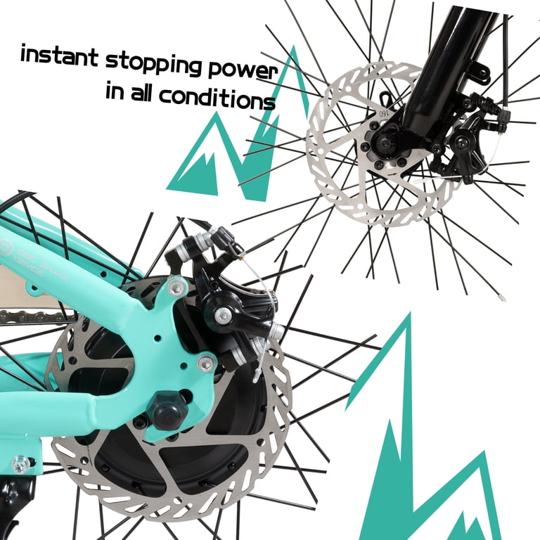 Joystar, Electric Bike for Kids 7+, 250W Brushless Motor, Green