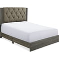 thumbnail image 6 of ClickDecor Kenton Platform Bed Queen Size Gray, 6 of 12