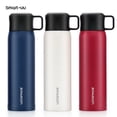 thumbnail image 2 of UZSPACE 500ml Vacuum Flask Stainless Steel Business Portable Leakproof Simple Shaker Drink Water Bottle Car Tea Cup Student, 2 of 6