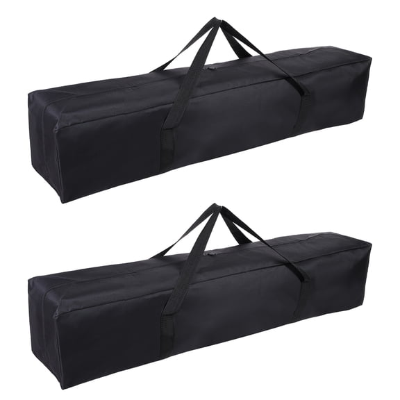 Uxcell Camp Chair Replacement Bag, Camping Folding Chair Bag with Handle Strap, 39 x 8 x 8 Inch for Outdoor (2 Pack, Black)