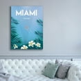 thumbnail image 5 of Epic Graffiti 'Miami' by Arctic Frame, Canvas Wall Art, 40"x54", 5 of 8