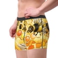 thumbnail image 3 of Kdxio Men's Boxer Briefs with Honey Bee Print - Comfortable and Breathable Underwear for Everyday Wear, 3 of 7