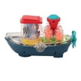 thumbnail image 1 of Transparent Gear Ship Toy, Projection Function Light Up Transparent Toy Ship Portable  for Kids, 1 of 7