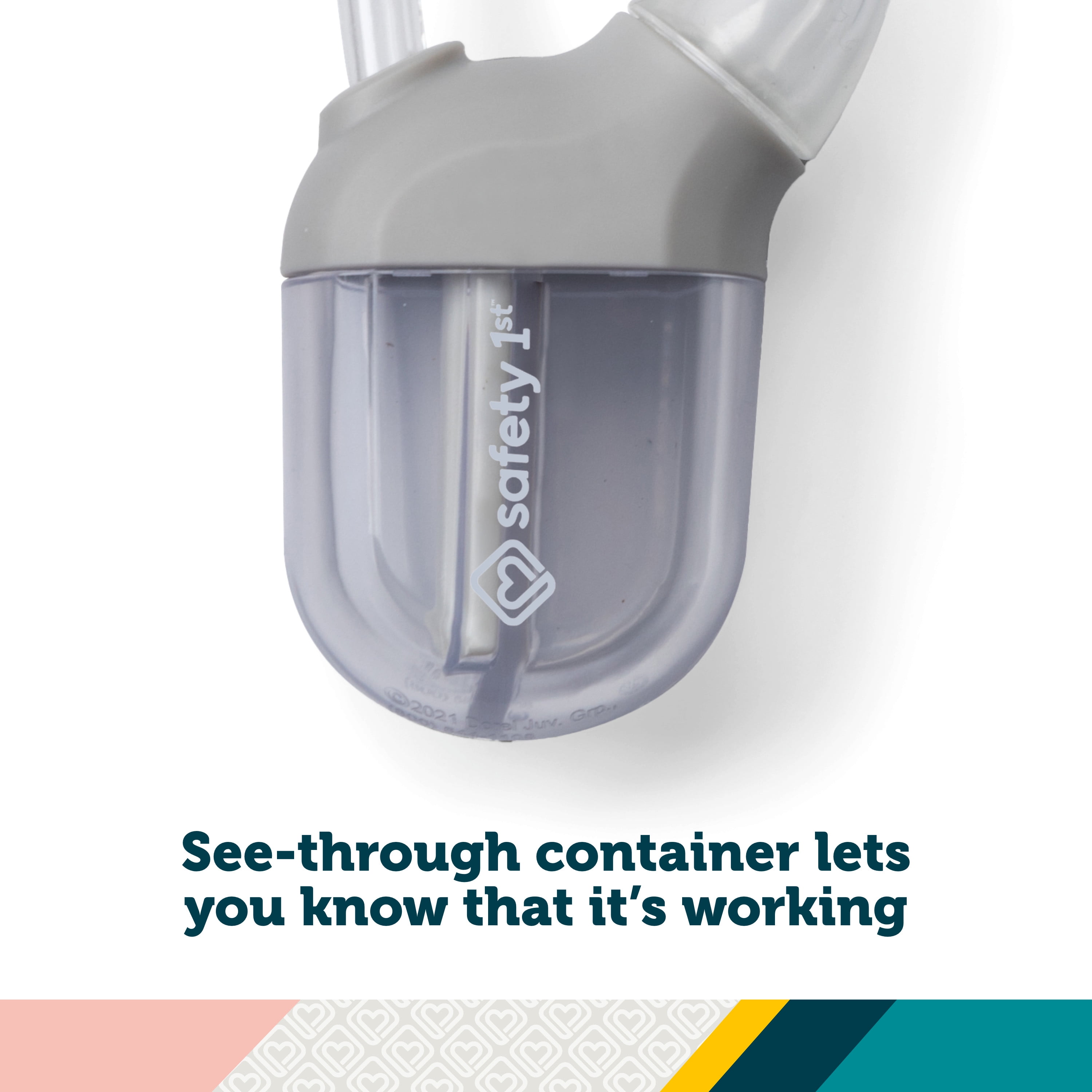 Safety 1st BoogEase Nasal Aspirator, Grey, Infant