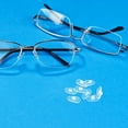 thumbnail image 4 of UNOMOR 4 Pairs Anti Slip Glasses Cover Transparent Silicone for Maximum Comfort, 4 of 8