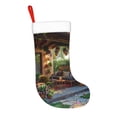 thumbnail image 2 of Fuzoiu Charming Garden Patio Print Christmas Stockings, Party Supplies & Kids Gifts,Big Xmas Stockings Decoration for Family Decorations Hanging Ornament for Xmas Holiday Party, 2 of 7