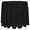 Black, variant on Ultimate Textile Satin-Stripe 108-Inch Round Tablecloth