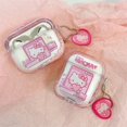 thumbnail image 1 of For Airpods Pro 2nd Generation Case Shiny Quicksand Pink Hard PC Protective Earphone Cover For Airpods Pro 2 Case For Girl/Women, 1 of 6
