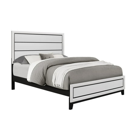 Newboti Furniture Mirage White Full Bed 31578