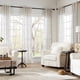 thumbnail image 3 of Cortinas jinchan Boho a Rayas de Lino de 244 cm de Largo, 2 Paneles, 3 of 9