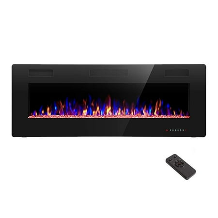 

30 -60 Recessed and Wall Mounted Electric Fireplace 750-1500W 50 inch-New