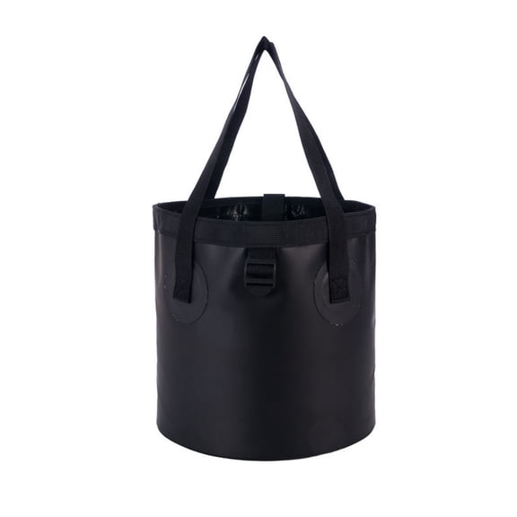 10 Gallon Collapsible Bucket Portable Folding Tub with Handle, Lightweight Water Basin Outdoor Bin for Fishing Camping Hiking Travel Car Emergency