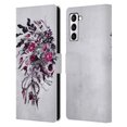 thumbnail image 1 of Head Case Designs Officially Licensed Riza Peker Skulls 6 Red Leather Book Wallet Case Cover Compatible with Samsung Galaxy S21+ 5G, 1 of 6