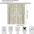 thumbnail image 2 of William Morris Design Bedroom Curtains,Classical Victorian Floral Vintage Abstract Style Blackout Rod Pocket Window Drapes for Living Room Kitchen Bathroom Decor,2 Panel Set W52xL84in, 2 of 4