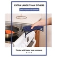 thumbnail image 4 of Joyhalo Paquete de 6 agarraderas para cocina resistentes al calor, juegos de agarraderas para horno, almohadillas calientes, agarraderas de tela de rizo para cocinar y hornear, 4 of 5