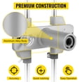 thumbnail image 4 of VEVOR Kit de abridor de orificios para cerradura de puerta de 16 piezas, kit de montaje de puerta de mortaja de cerradura con 3 cortadores y accesorios de acero de tungsteno, herra, 4 of 4