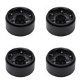 thumbnail image 4 of 1.9 Inch Beadlock Wheel Hub, RC Beadlock Wheel Rim Hub Aluminium Alloy Replacement 8 Round Hole 1.9 Inch Heavy Duty  for RC 1/10 Car for SCX10 90046 Black,Titanium Color, 4 of 7