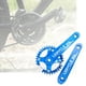 thumbnail image 3 of de bielas cónicas cuadradas MTB de 170 mm, de anchos y estrechos para 104BCD, sola Bielas Azul 34T Baoblaze Platos y bielas de bicicleta de montaña, 3 of 7