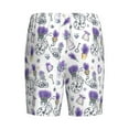 thumbnail image 2 of Lsque Lavender Bicycle Mens Sleep Pajama Shorts,Short Pajama Pants, Cotton Ultra-Soft Knit-4X-Large, 2 of 9