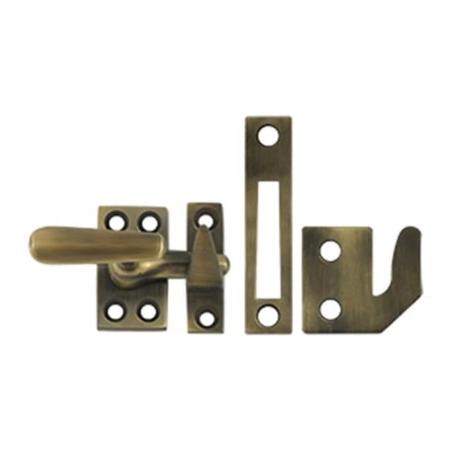 Deltana CF066U5 Verrou de Fenêtre à Attache, Petit - Antique