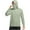 Light Blue, variant on Mens Hooded Swim Shirts UPF 50+ Long Sleeve Sun Protection Hoodies Plus Size Rash Guard Running Hiking UV Shirt with Mask Army Green L