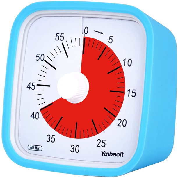 60Minute Visual Timer, Classroom Classroom Timer, Countdown Timer for