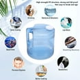 thumbnail image 3 of Distilled Water Bottle Jug, Distiller Water Container Portable  Anti Crack Shockproof 4L Sturdy PP Easy To Pour  for Home Beauty Countertop, 3 of 7