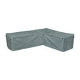 thumbnail image 3 of Classic Accessories Storigami Weatherproof 104 Inch Outdoor Right-Facing Sectional Cover, Monument Grey, 3 of 12