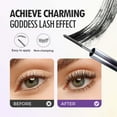 thumbnail image 3 of Tutuviw 2Pcs Steel Pipe Eyelash Mascara Primer,Eyelash Primer Before Mascara,Long-Lasting Curl-Enhancing Mascara,Waterproof Mascara Volume and Length for Women,No Flaking(Black), 3 of 7