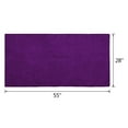 thumbnail image 5 of ANMINY Large Microfiber Bath Towels Soft Absorbent Towel for Gym Spa Shower Beach Travel Body Wrap Towel, Purple, 5 of 6