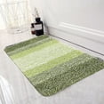 thumbnail image 7 of Hwkond Mats for Bathroom, Indoor Door Mat Non Slip Absorbent Dirt Trapper Entrance Mat Washable Inside Floor Mat Sturdy Soft Entry Doormats For Entryway,Green, 7 of 7