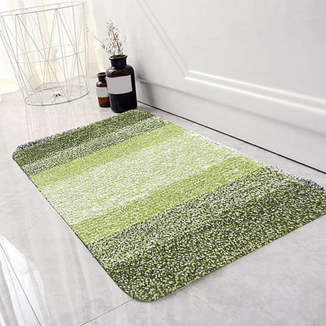 Amzcrzy Tapis de Salle de Bain, Tapis de Bain, Tapis, Paillasson Intérieur Antidérapant Absorbant, Tapis d'Entrée Lavable, Tapis de Sol Intérieur Robuste et Doux, Paillassons d'Entrée pour Vestibule, Tapis de Sol