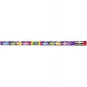 Decorated Wood Pencil, Whooos Special Day, HB #2, Assorted, Dozen