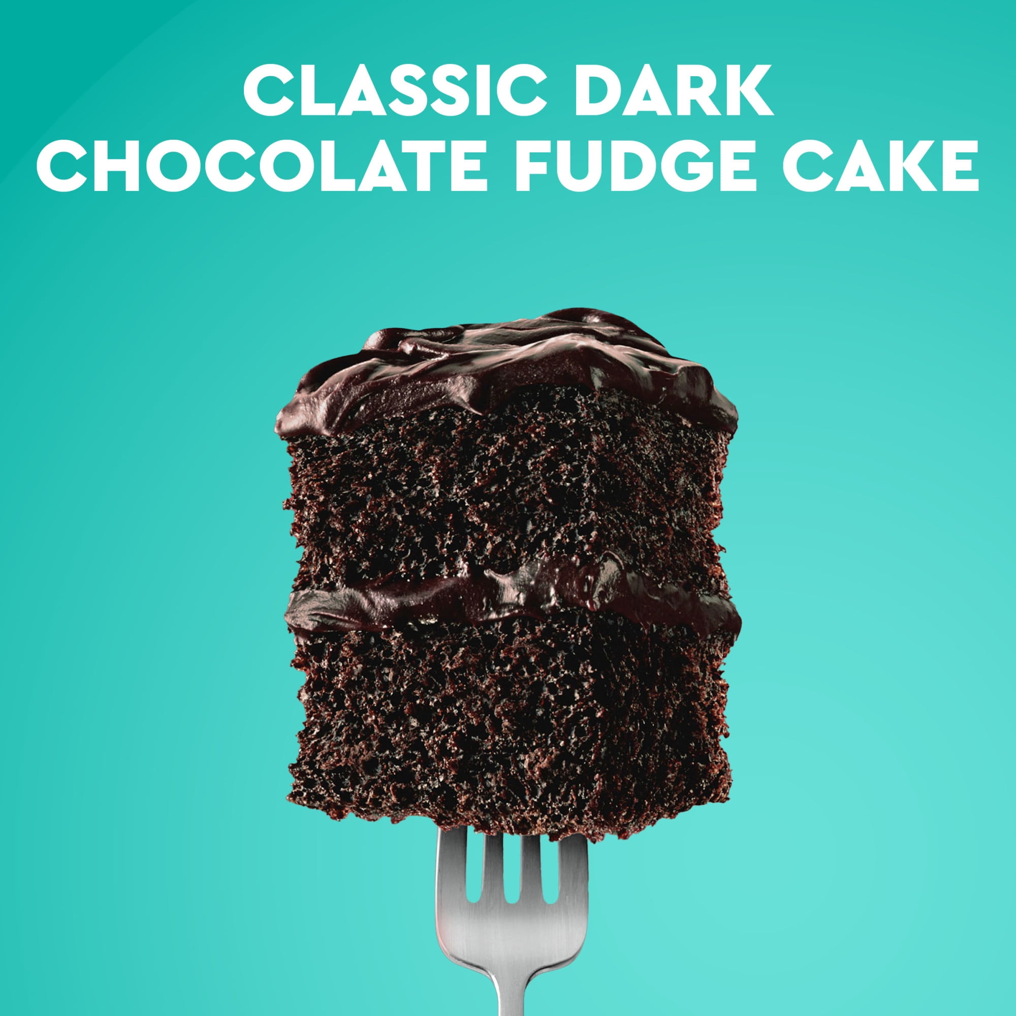 Duncan Hines Dark Chocolate Fudge Cake Mix, 15.25 oz.