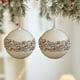 thumbnail image 4 of CaiYueKe Gold Glitter Cracked Hanging Ball Ornament 4 Inch Christmas Tree Pendant Festive Holiday Decorations Sparkling Sequins Party Arrangement Shiny Foam Ball for Xmas Tree Wreath Decor, 4 of 7