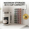 thumbnail image 4 of OnDisplay Wall Mount Acrylic 32 Keurig® K-Cup Coffee Pod Organizer, 4 of 7